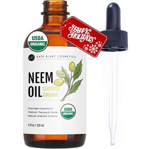 Kate Blanc Cosmetics Neem Oil for Skin, Hair & Face ...