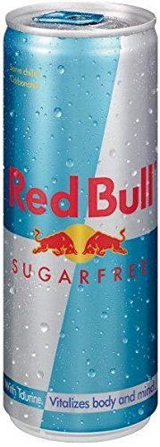 Red Bull Latas sin azúcar, 250 ml, paquete de 24