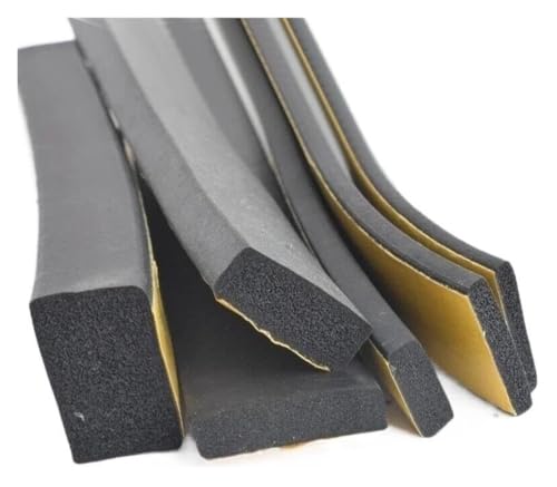 Sello esponja EPDM negro de 3mm para aislamiento acústico e impermeable 3