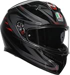 AGV – AGV K3 Syth Helm, schwarz/grau/rot, L (59/60)
