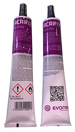 Acrifix 1R 0192 acrylglaslijm PMMA Evonik 1-K reactielijm helder tube 125 €/kg - Afbeelding 5