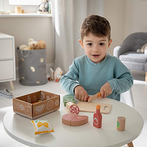 Howa Spiellebensmittel und Schneideset Schlemmerbox 11 TLG. 4892 – Bild 5