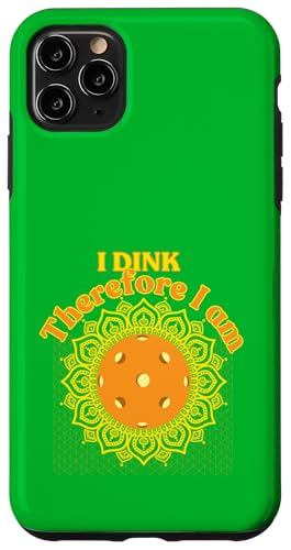 Pickleball Players Mandala Lovers I Dink Dinking ���[���A �X�}�z�P�[�X iPhone 11 Pro Max �p