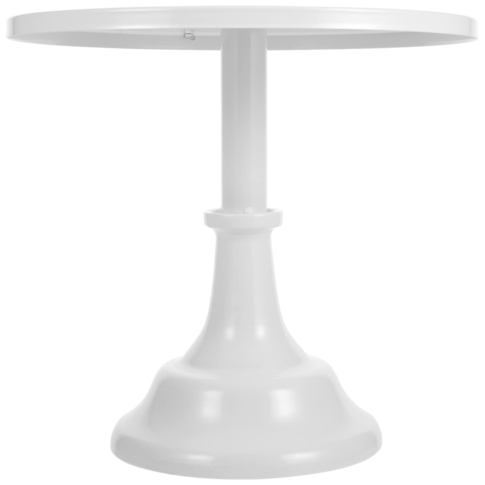 OSALADI White Cake Stand Round Metal Wedding Party Dessert Cupcake Display