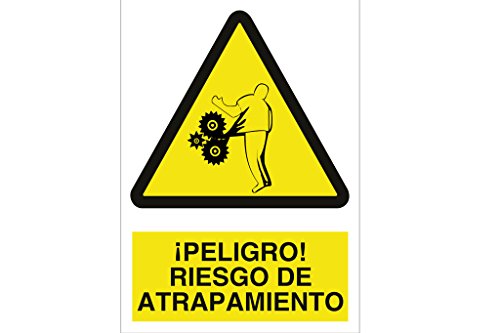 Plimpo Señal Poliestireno 148X105 ¡Peligro! Riesgo De Atrapamiento En Oferta Cofan A211Pl148105 ¡Peligro Riesgo De Atrapamiento