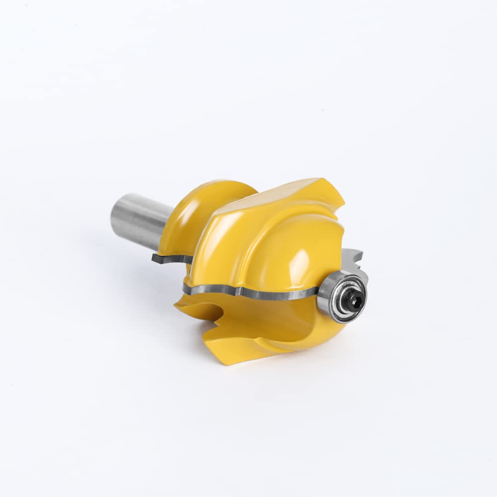 Fresa de puerta for herramientas de carpintería, vástago multiforme de 12mm y 1/2 ", 1 unidad(12.7mm shank)
