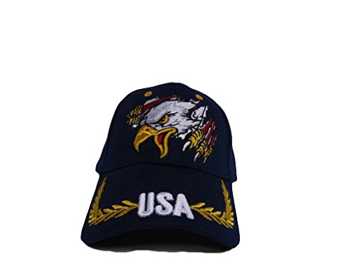 Gorra Blue Screaming Eagle Claw USA América miniatura 4