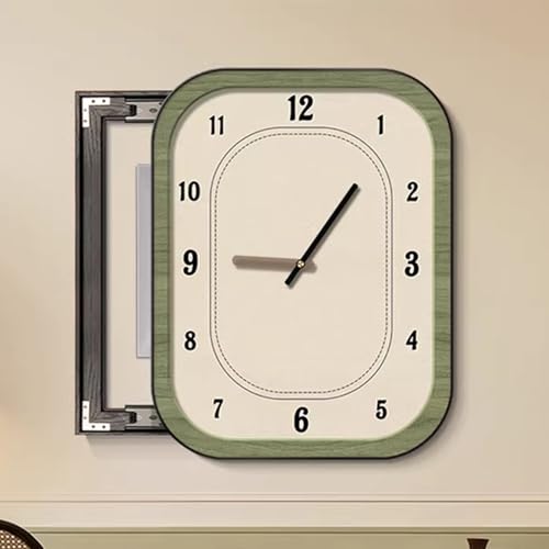 Cache-compteur haut de gamme avec tableau horloge murale 55x70
