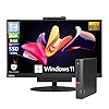 Lenovo All In One ThinkCentre TIO22 Display 22″ Pollici FHD | Mini Pc Intel Core i5 6500T | Ram 8 GB | SSD 256 GB | WebCam Windows 11 Pro Libre Office (Ricondizionato)
