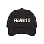 Black (Feminist Dad Hat)