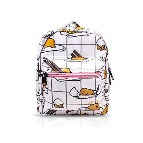 Finex Gudetama All Over Print Small Nylon Bag Multipurpose Causal Daypack for Travel Trip Shopping Tablet iPad Mini up to 8 inches