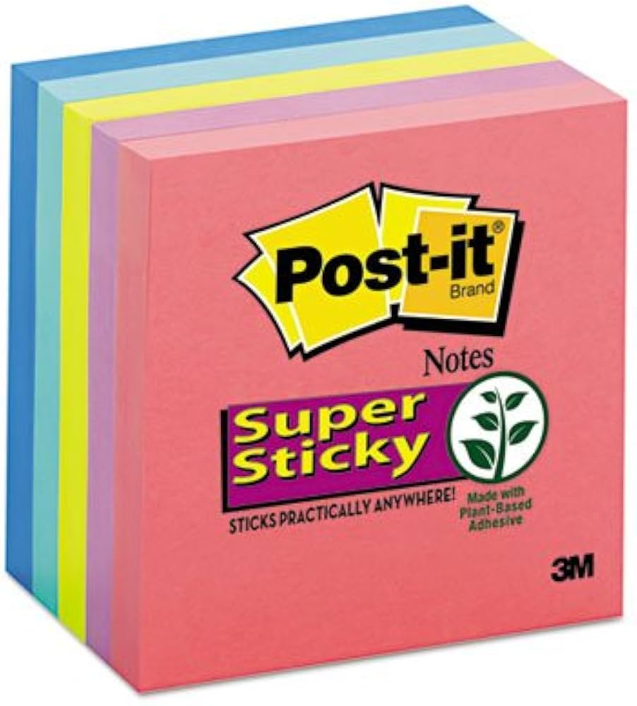 Amazon.co.jp: Post - itノートスーパースティッキースーパー付箋