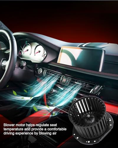 Image of AC Heater Blower Motor Fan Compatible with 1988-1991 for Chevy C1500 1992-1994 for Chevy C1500 Suburban 1992-1994 for Chevy Blazer, Replace 615-00537 52498869
