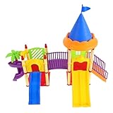 Milisten Bunte Rutsche Modell für Puppenhaus Kreatives für Kindergärten Hause Fördert Fantasie und Spaß Zufällige Farbe Zufällige Farbe