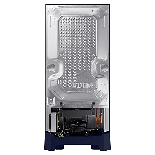 Image of Samsung 198 L 4 Star Digital Inverter Single Door Refrigerator Appliance (RR21A2D2XUT /HL, Digi-Touch Cool, Base Stand with Drawer, Pebble Blue, Medium)