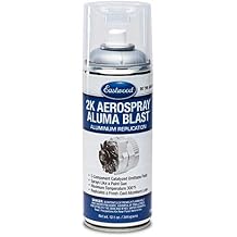 Eastwood Two Chamber Sprays Like Paint Gun Matte Finish 2K AeroSpray Aluma Blast