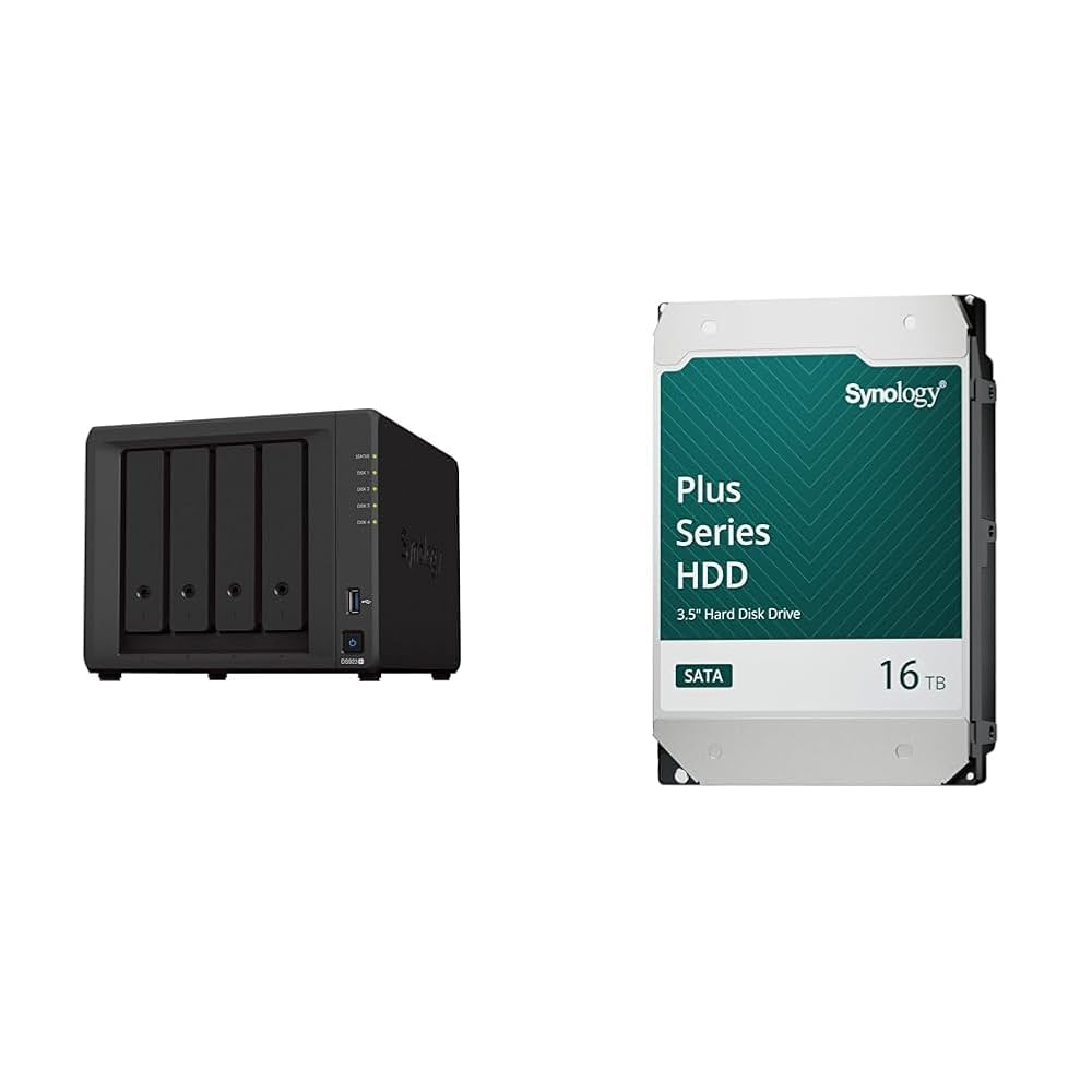 国内正規品 新品Synology DiskStation DS923+ Synology 16TB DiskStation DS923+ 4-bay SATA NAS Server 4x