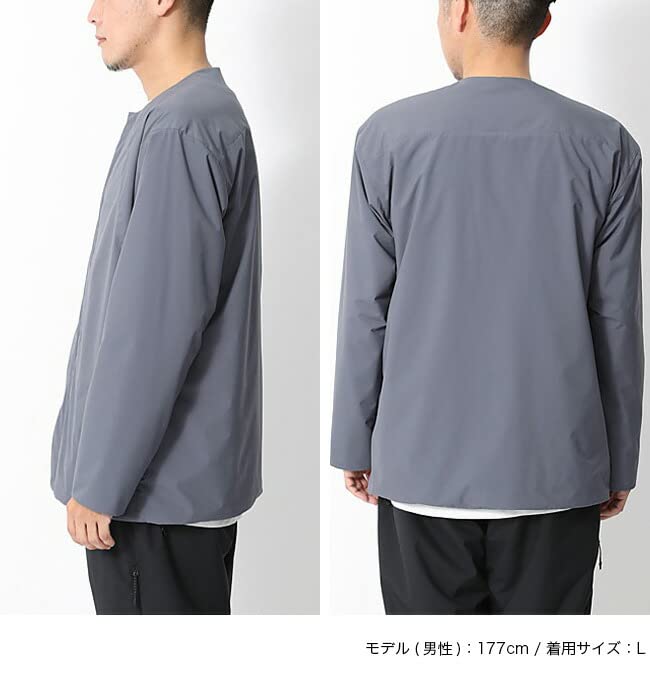  peak　スノーピーク　カーディガン　ライトダウン　アウター　グレーＬ Snow Peak（スノーピーク）の「2L Octa Cardigan ライトダウン