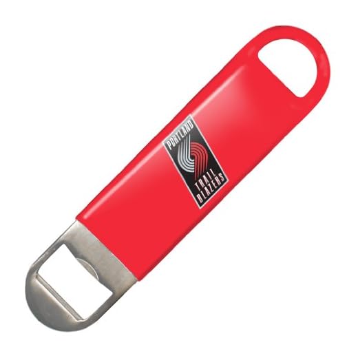 NBA Portland Trailblazers Vinyl Covered Long Neck Bottle Opener