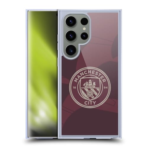 Coque Manchester City S24 Ultra MagSafe édition premium gel souple aux couleurs officielles