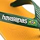 Havaianas Baby Brasil Logo II, Zehentrenner Unisex Baby, Pop Yellow/Amazon, 21 EU