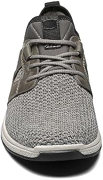 Florsheim Great Lakes Knit Sneaker Jr Boys ToddlerYouth Oxford 65 M US Big Kid Grey | Image 4