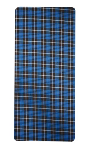 Image of BLUE Leaf Men's Cotton Multi Color Lungis 2.25 Meter (Set of 2)