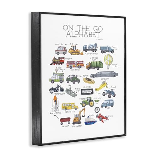 Art encadré Giclee multicolore Stupell pour décorer sans effort