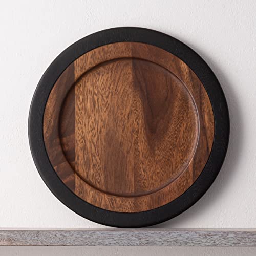 Plato de madera Noritake Kona Wood 13 pulgadas miniatura 2