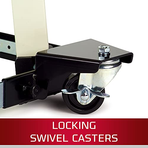 Powermatic Pm1000, 10-Inch Cabinet Saw, Centennial Collection, 30-Inch Rip, 1Ph 115/230V (1791000Kg) & Jet Jmb-Umb-Hd Heavy-Duty Universal Mobile Base, 24" X 24" To 34" X 34" (708119) #TOP6