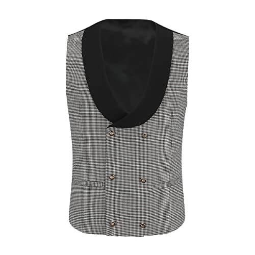 YOUTHUP Herren 3 teiliger Schwarz Anzug – Bild 3