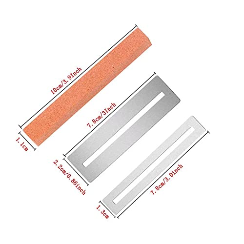 Guitar File, UCkimall Guitar Neck Notch Fret Wire Polishing Stone Gasket, Guitar Repair Tool Set Suitable for Gibson (24.75 inches) and Fender (25.5 inches) Electric Guitars.