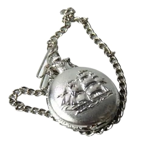 mtsh Quartz Pocket Watch | Classic Analog Pendant Pocket Watch with Chain | Vintage Style Portable Timepiece for Men & Women | Gift for Collectors & Everyday Use-picture-0
