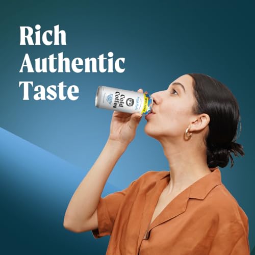 Image of Sleepy Owl French Vanilla Liquid Cold Coffee|4 X 230Ml Cans|Made With Real Milk & Coffee|No Preservatives (Pack of 2)