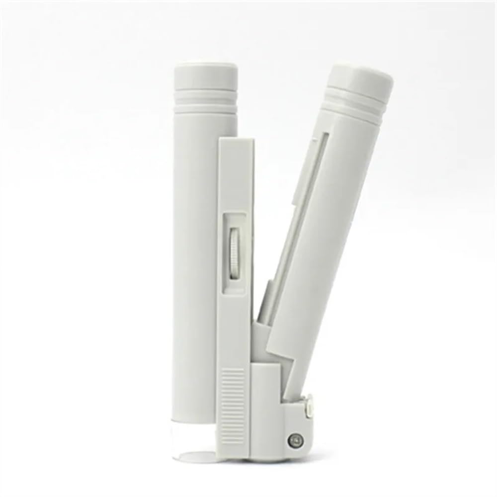 Microscope Portable Hand-held 80XMicroscope-with White LED Light Source Pocket Microscope