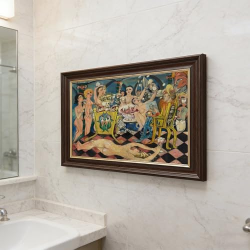 Impression toile The Jester Philip Evergood pour embellir un mur de bureau vide - 5