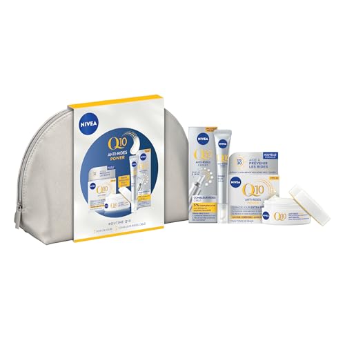 Combleur de rides NIVEA Q10 et soin visage hydratant FPS30