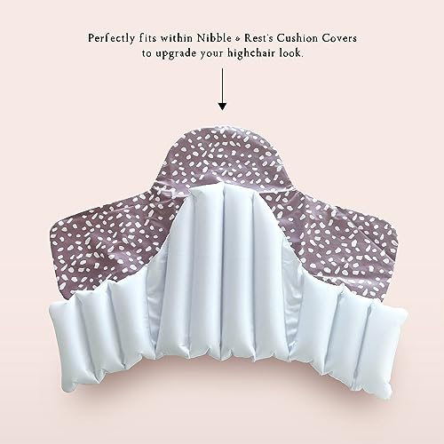 Image of Nibble and Rest Highchair Insert, Compatible for IKEA Antilop Highchair, High Chair Accessories Stain-Proof and Wipeable Insert (Support Cushion)