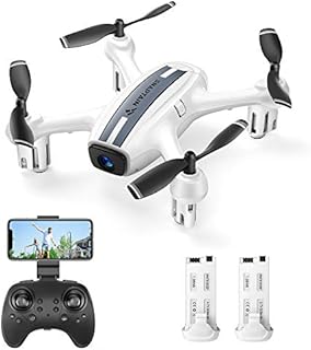 SNAPTAIN SP360 Drohne mit HD 720P WiFi FPV Kamera, Sprach- und Gestensteuerung, G-Sensor, Flugbahn, Headless-Modus, 3D Flips, Höhehalten, für Anfänger und Kinder
