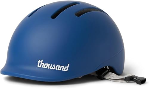 Casco para niños Thousand – Paquete de calcomanías reflectantes gratis para personalizar, hebilla magnética sin pellizco, certificado de seguridad