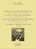 MOYSE M: 24 PETITES ETUDES MELODIQUES AVEC VARIATIONS FLUTE TRAVERSIERE