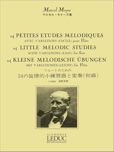 MOYSE M: 24 PETITES ETUDES MELODIQUES AVEC VARIATIONS FLUTE TRAVERSIERE