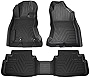 Auovo Floor Mats Fits for Subaru Crosstrek 2018 2019 2020 2021 2022 2023 & Impreza 2017- 2023 Accessories Complete Set All Weather Guard Protector Liners for Subaru XV (Pack of 3)
