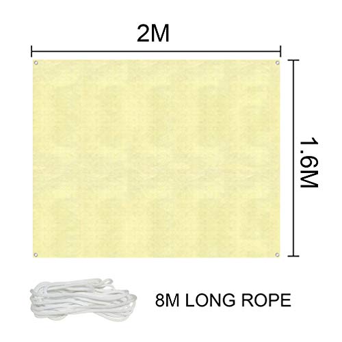 HEMOTON Velas de Sombra Sun Sombra Vela Canopy Toldo Sombra Vela Bloco UV para Jardim Do Pátio Do Ja