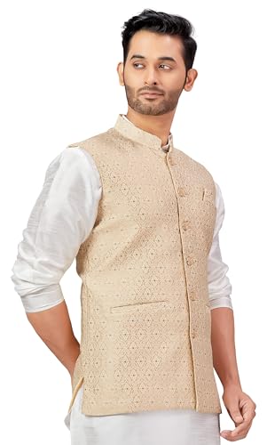 Image of Studio Shringaar Men's Nehru Jacket /Waist Coat