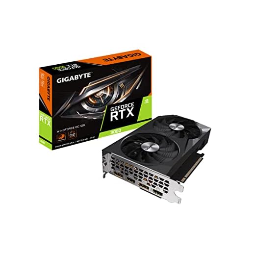 GIGABYTE NVIDIA GeForce RTX 3060 WINDFORCE OC 12GB GDDR6 pci_e_x16 Graphics Card (GV-N3060WF2OC-12GD)