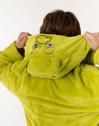 Albornoz Shrek de invierno para ver películas cómodamente en casa 7