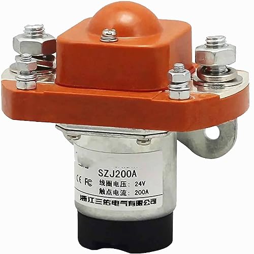 Contactor SZJ200A para motor de cabrestante eléctrico 12V 24V 48V miniatura 2