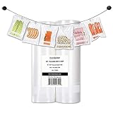 Freshlocker 2 Rolls11''×50' Vacuum Sealer Bags 5 ply, 4MIL Super Thick Food Grade Embossed Commercial Grade Food Saver bags rolls for Food Preservation and Sous Vide