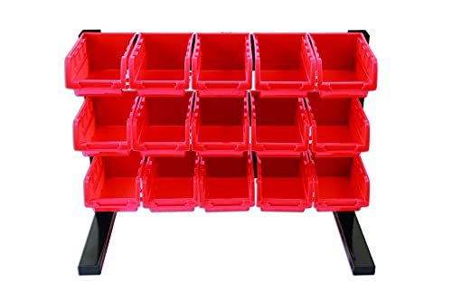 Soporte para 15 contenedores Connect 36995 para ordenar el garaje particular